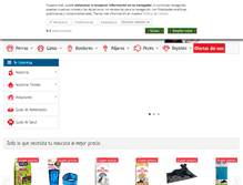 Tablet Screenshot of mascotasavila.com